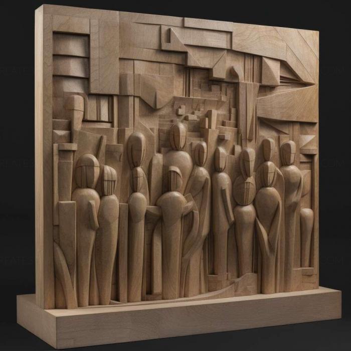 نموذج ثلاثي الأبعاد لآلة CNC 3D Art 